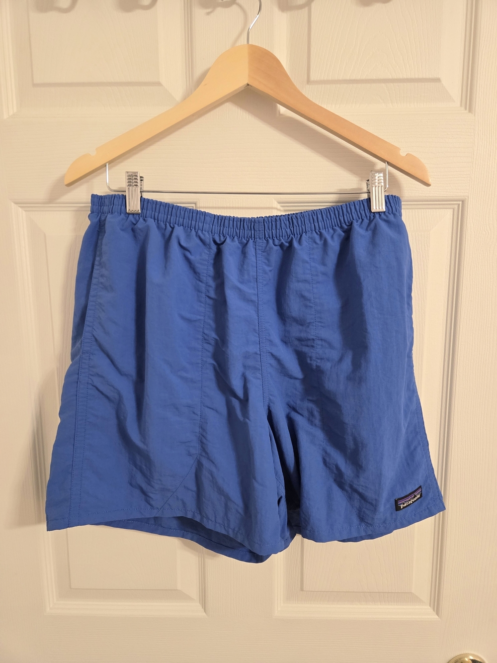 Patagonia Blue Men's Elastic Waist Swim Shorts Size Large